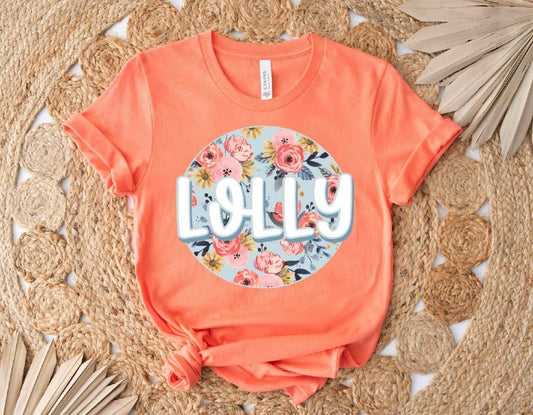 Lolly Coral Tee