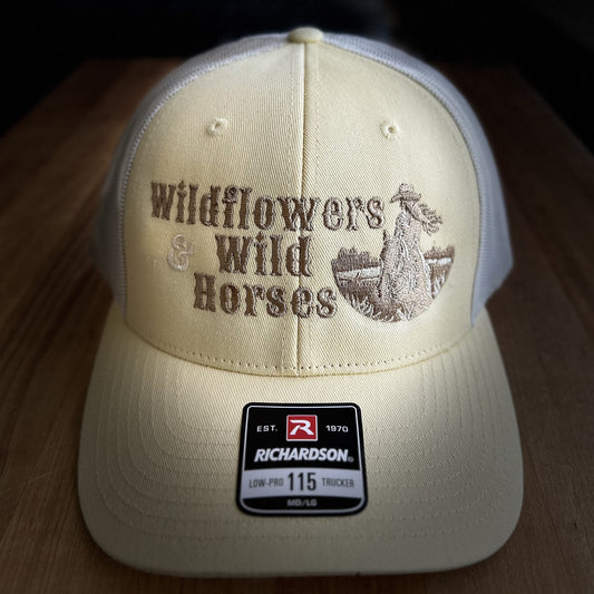 Wildflowers Wild Horses Hat
